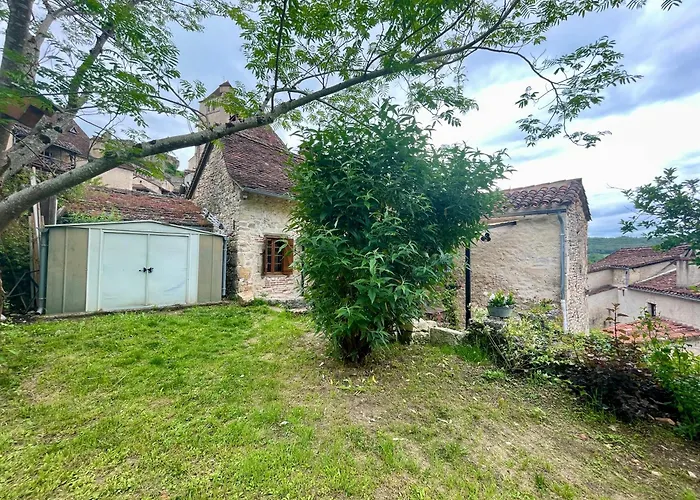 Maison Coeur De St-cirq-lapopie Charme Jardin Clim بيت للعطل