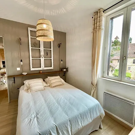 Maison Coeur De St-cirq-lapopie Charme Jardin Clim Saint-Cirq-Lapopie