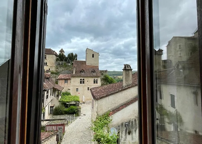 Maison Coeur De St-cirq-lapopie Charme Jardin Clim * Saint-Cirq-Lapopie